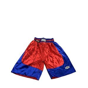 Ringside Mens m Satin Boxing Shorts Red Blue White Sport Training Athletic MMA